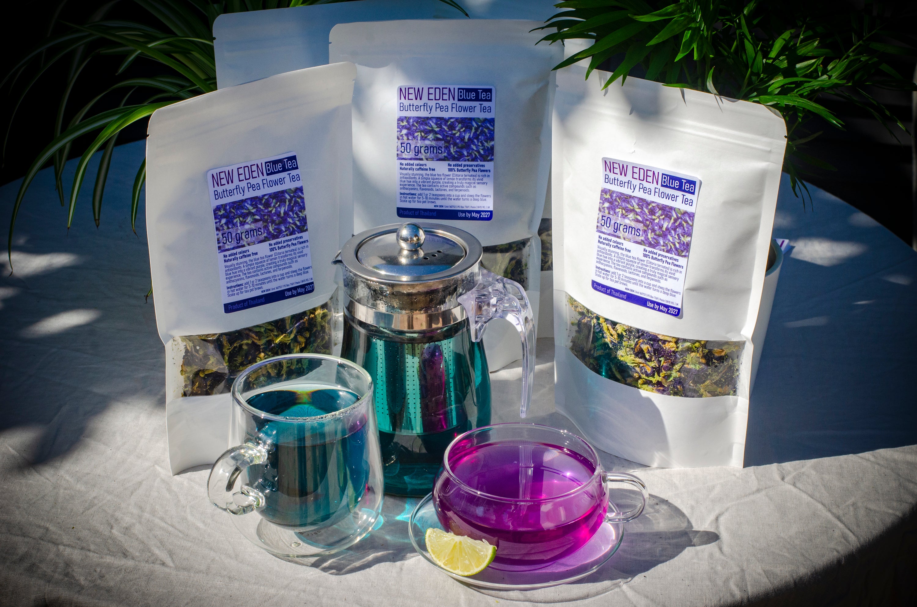 Butterfly Blue Pea Flower Tea | 50g | Colour Changing Tea | Iced Drinks | Cocktails | Rich in Antioxidants