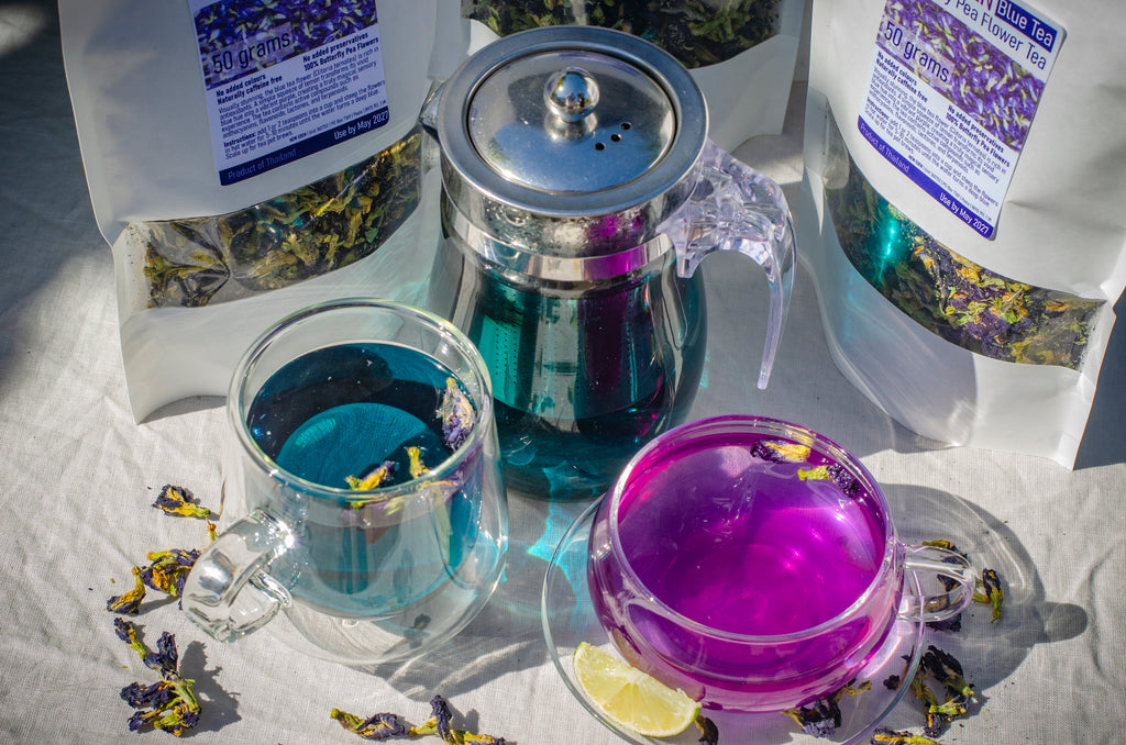 Butterfly Blue Pea Flower Tea | 50g | Colour Changing Tea | Iced Drinks | Cocktails | Rich in Antioxidants
