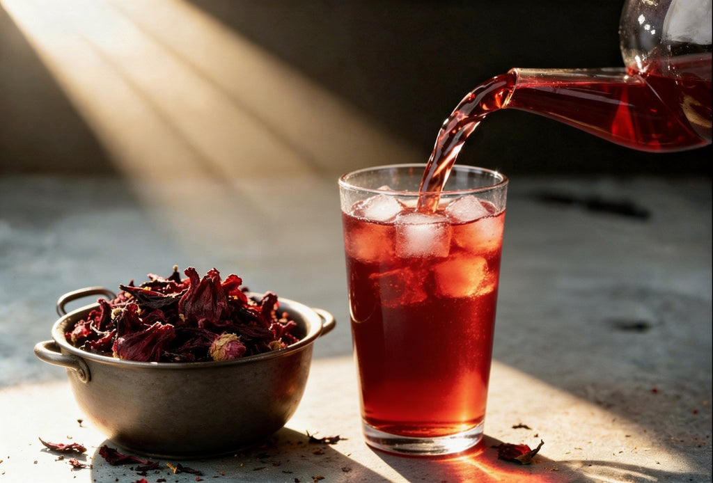 Hibiscus Flower Tea | 50g | Red Fruity Tea | Iced Drinks | Cocktails | Rich in Antioxidants