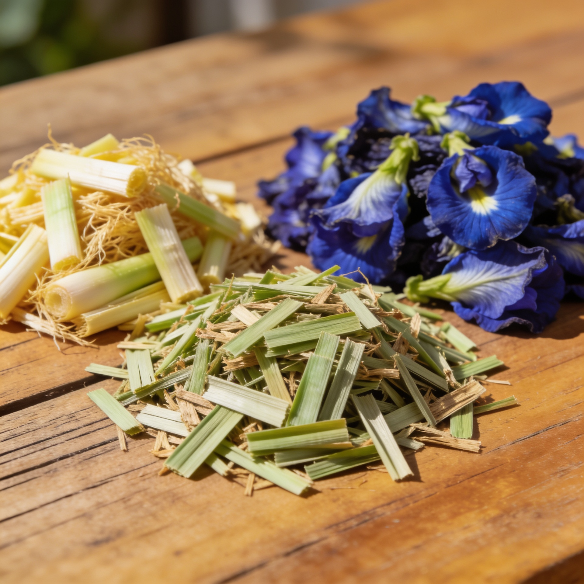Lemongrass, Pandan & Butterfly Blue Pea Flower Tea | 50 g | Citrus Flavour
