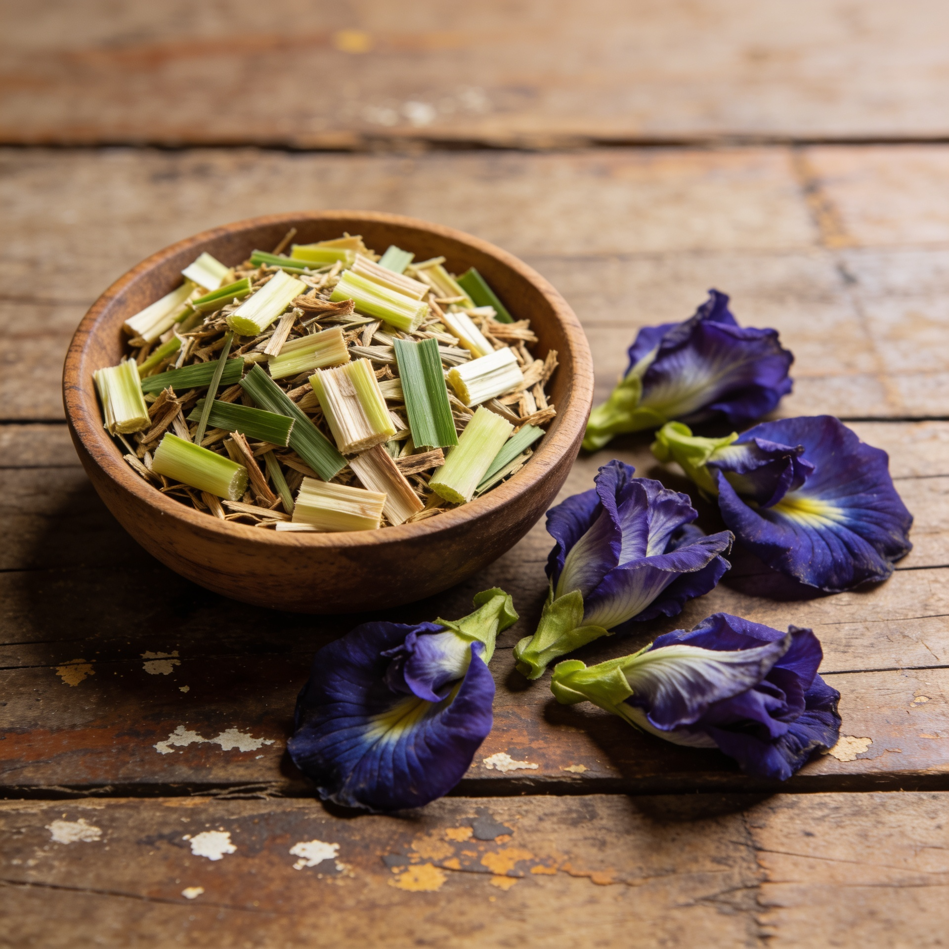Lemongrass, Pandan & Butterfly Blue Pea Flower Tea | 50 g | Citrus Flavour