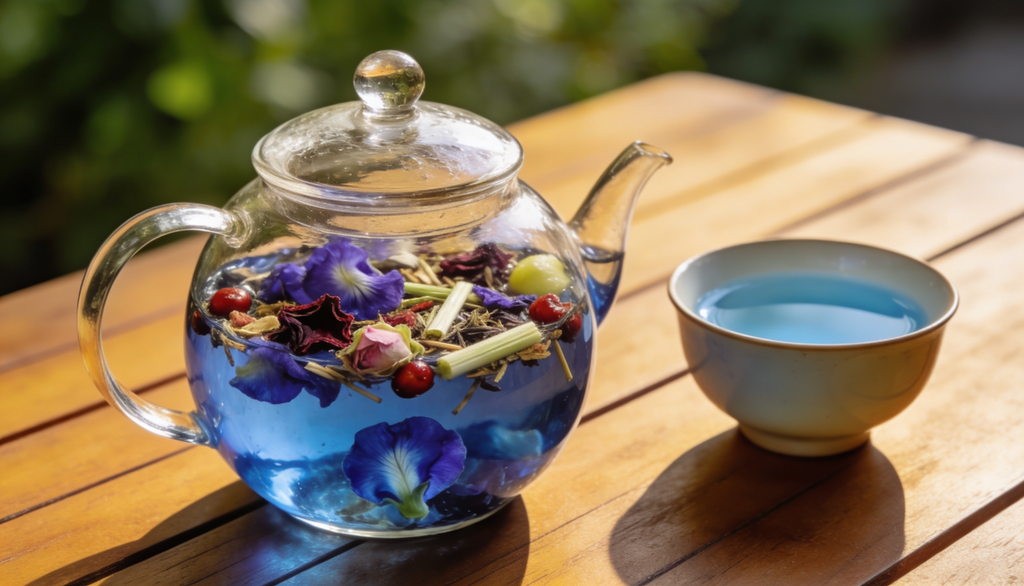 Lemongrass, Pandan & Butterfly Blue Pea Flower Tea | 50 g | Citrus Flavour